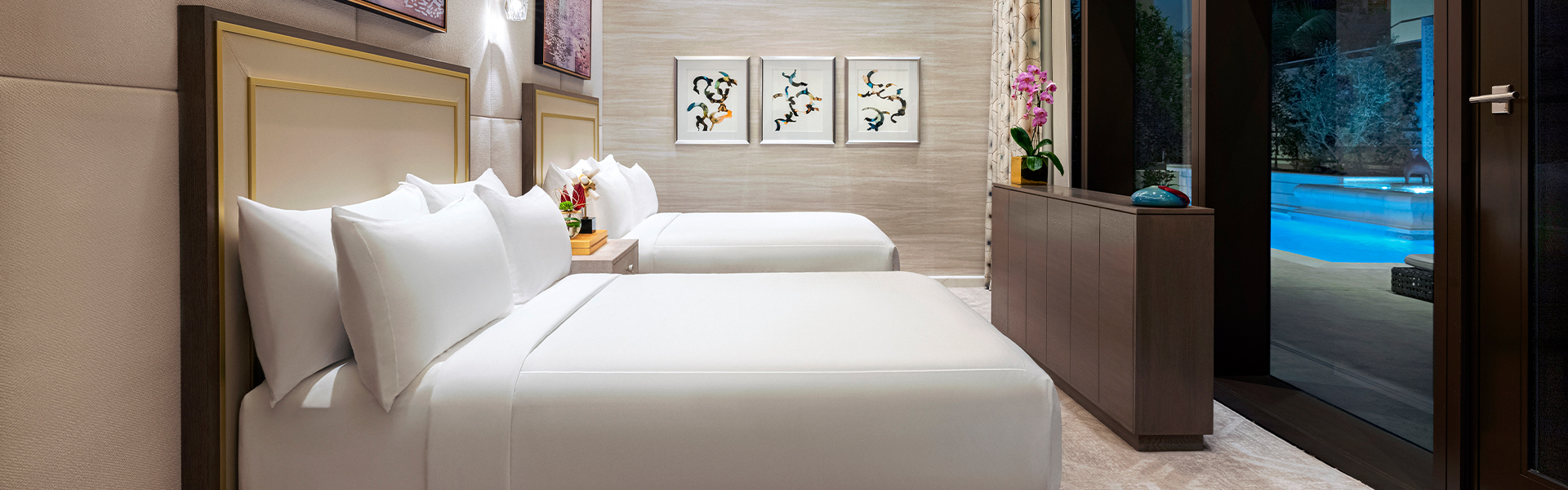 Twin beds