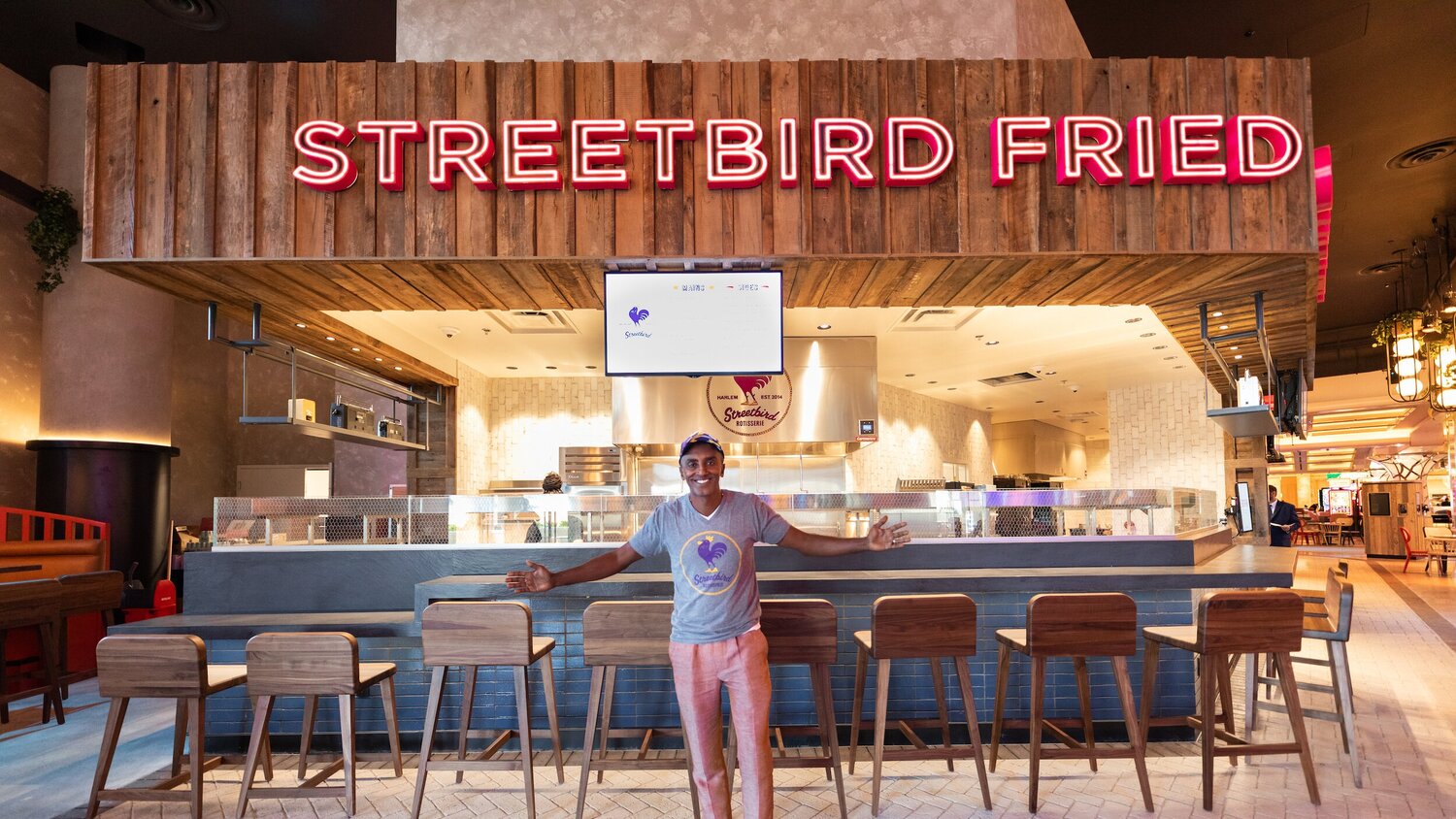 Chef Samuel at StreetBird Fried