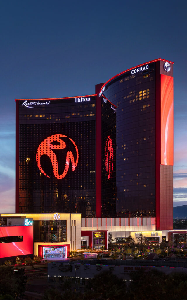 Resort World Las Vegas Entrace