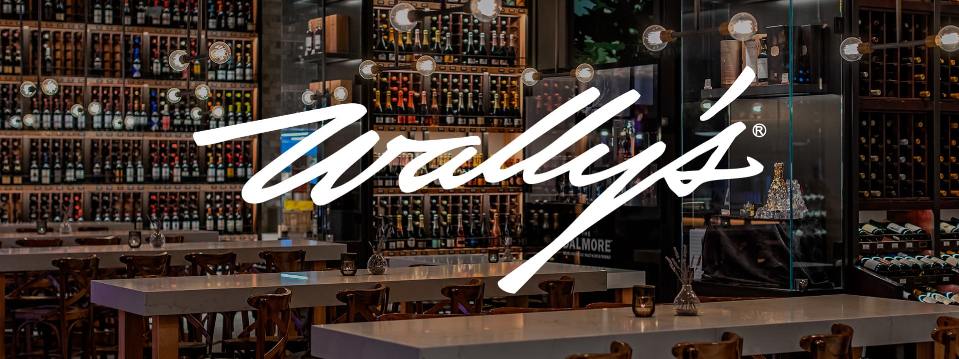 Banner featuring the interior of Wally